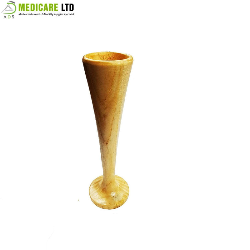ADS Medicare Wooden Pinard Stethoscope, Quality Wood, Ear Trumpet, Midwives Fetoscope CE Approved 7" Inches Approx - BeesActive Australia