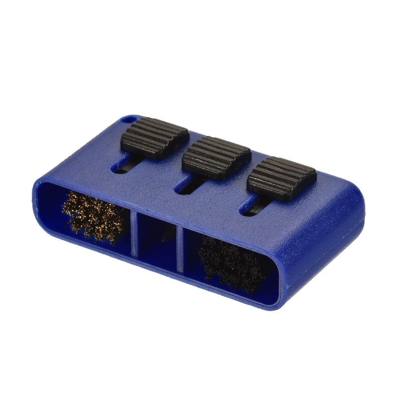 MECCANIXITY Golf Club Brush 3 in 1 Portable Retractable Groove Cleaner Blue - BeesActive Australia