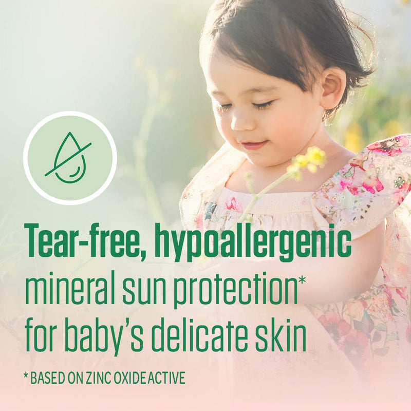 Coppertone Pure & Simple Baby Tear Free Mineral-Based Sunscreen Lotion Broad Spectrum SPF 50 (6 Fluid Ounce) (Packaging May Vary) - BeesActive Australia