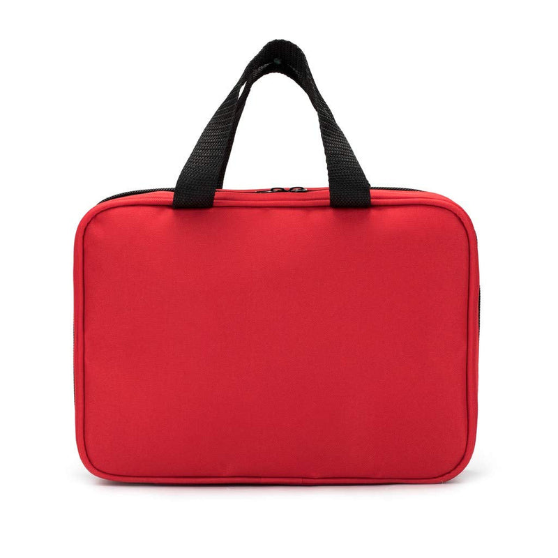 Jipemtra First Aid Bag, Small First Aid Bag Red First Aid Bag Small Portable Medicine Outdoor Travel Rescue Bag Pouch Tote First Responder for Camping Hiking Trekking Sport Home Health Car Red With Handles - BeesActive Australia