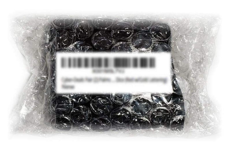 [AUSTRALIA] - Set of (5) 16mm Dice Standard Transparent Square Cornered with Black Velvet Cloth Pouch Bag Clear 