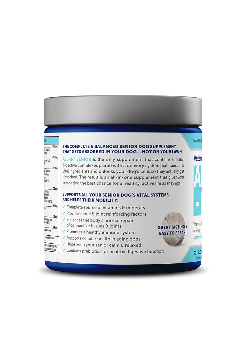 Vetericyn All-in Dog Supplement Senior - BeesActive Australia
