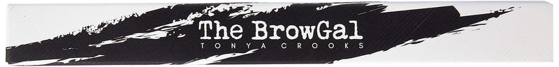 The BrowGal Skinny Eyebrow Pencil, 3 in 1 Water Resistant Pencil with spoolie Medium Brown - BeesActive Australia