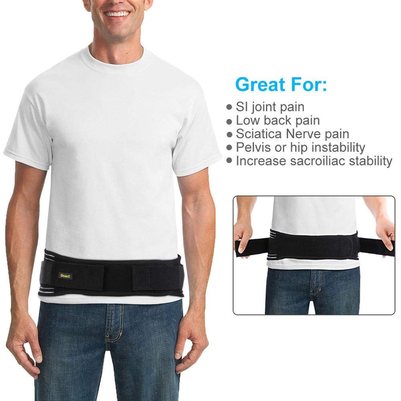 Sacroiliac SI Joint Support Belt,Sacroiliac Hip Belt for Women and Men,Alleviate Sciatic, Pelvic, Lower Back and Leg Pain - BeesActive Australia