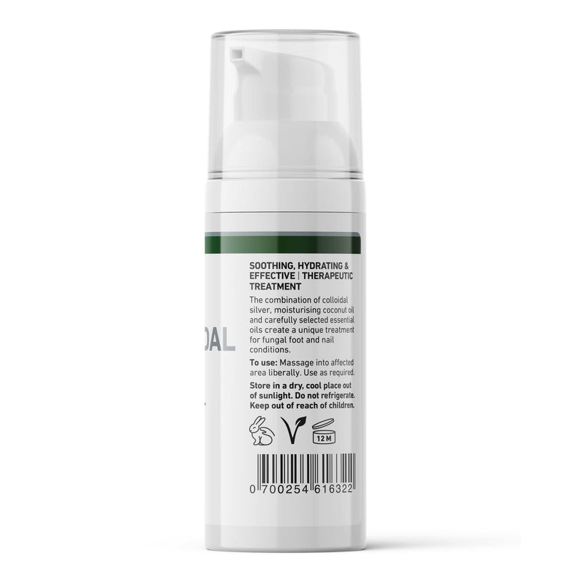 Nature's Greatest Secret All Natural Antibacterial Colloidal Silver Foot & Nail Cream 50g - BeesActive Australia