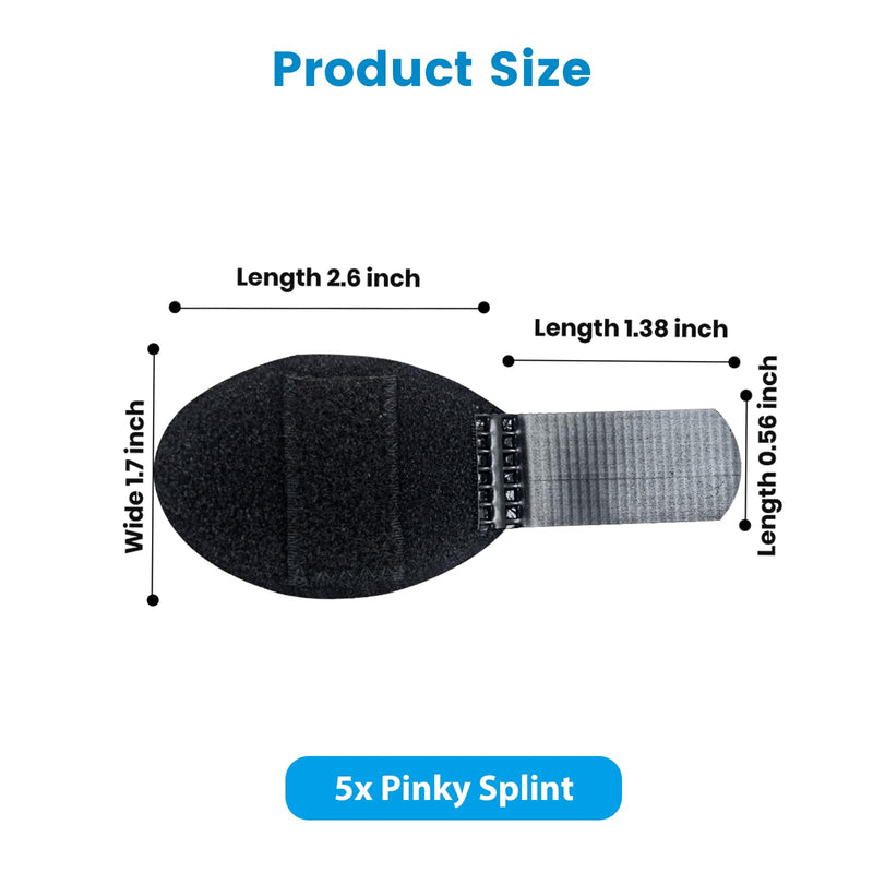 EDNYZAKRN 5Pcs Thumb Finger Splints, Finger Brace for Trigger Finger - Broken Finger - Arthritis - Straightening - Pain Relief, Finger Protectors Support for Thumb - Index - Middle - Ring - Pinky Fingers - BeesActive Australia