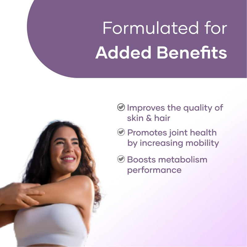 Saturn by GHC Collagen Powder, Plant Based Collagen with Biotin, Vitamin C, Rose Petals and Sea Buckthorn, Helps in Glowing Skin and Hair Growth | 100% Vegan 250 G (Pack of 1) - BeesActive Australia