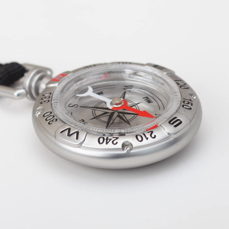 Zinc Alloy Pocket Compass,Portable Pocket Watch Compass,Gift Compass,Camping Survival Compass Suitable for Hiking Backpacking,Camping Plan,Fishing,Outdoor Accessories,1 Pcs - BeesActive Australia