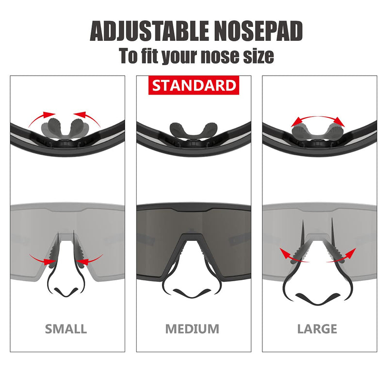 Activate your EAZYRUN Life! Small to Medium Polarized Sports Sunglasses for Women & Men, for Running Cycling Baseball. F23a Matt Black/Smoke - BeesActive Australia