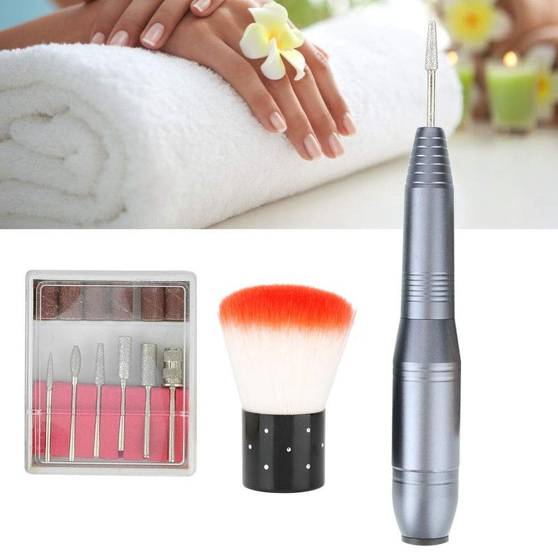 Electric Nail Drill Machine,15000RPM Professional Nail File Drill Set Kit Nail Drill Grinder for Acrylic Nail Drills Nail Art Manicure Grinder Machine Gel Nails Polisher Nail File(US Plug) US Plug - BeesActive Australia