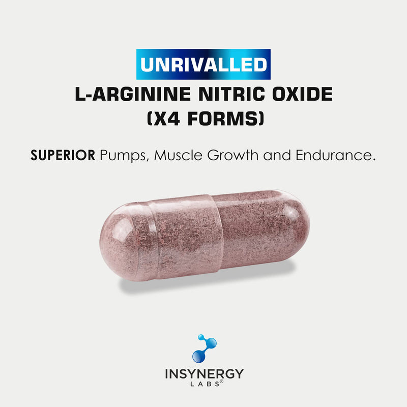 Ultra Premium L Arginine Nitric Oxide Supplement (4X Forms) with L Citrulline + Beetroot + AAKG | The UK’s No1 L-Arginine Supplements Workout, Endurance & Performance L-Citrulline 90 Vegan Capsules - BeesActive Australia