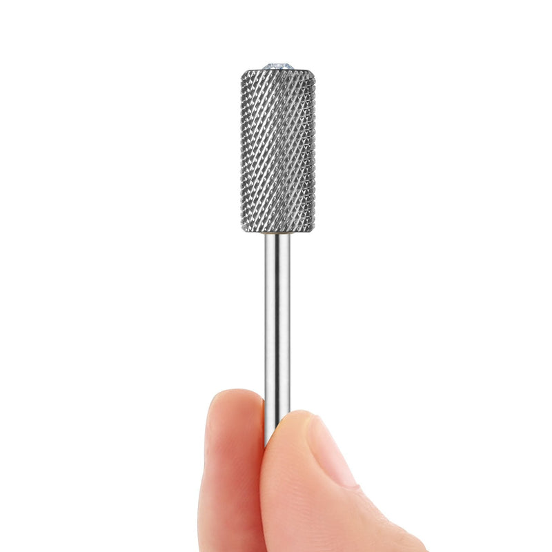 JCMaster Professional Nail Drill Bit Decorated With Crystal For for Removing Acrylic Nails, Gel Nails and Thinning Nails, 3/32'' Universal Size, Excellent Cutting Ability, For Nail Care And Nail Art 415m1 - BeesActive Australia