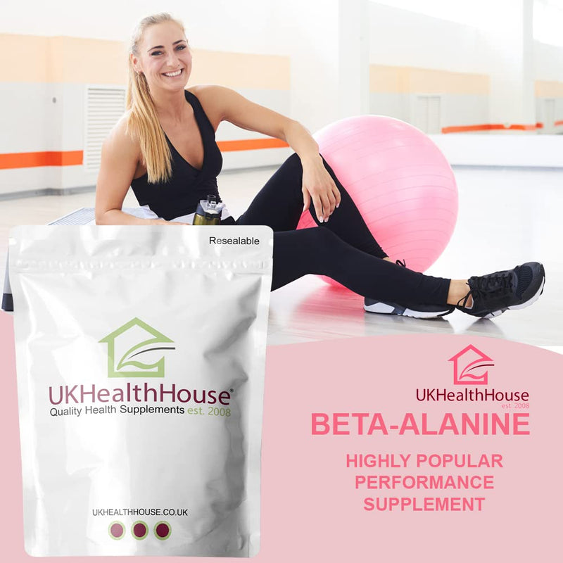 Pure Beta Alanine Powder 250g Pre Workout Muscle Pump Supplement Fatigue Stamina, Premium Beta Alanine Supplement for Strength & Endurance - BeesActive Australia