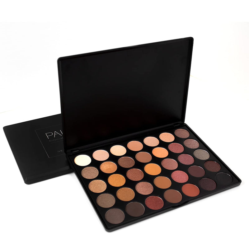 Palladio Ultimate Pro Eyeshadow Palettes, Professional and Personal Use, 35 High Pigmented Powder Colors, Matte, Shimmer, Satin Finishes, Long Lasting (FALL 2020) FALL 2020 - BeesActive Australia