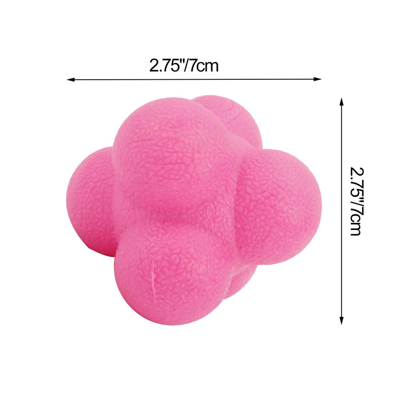 Yaegoo 6 PCS Reaction Balls Rubber Reaction Bounce Balls for Hand-Eye Coordination, Agility & Speed Reflex Training - BeesActive Australia