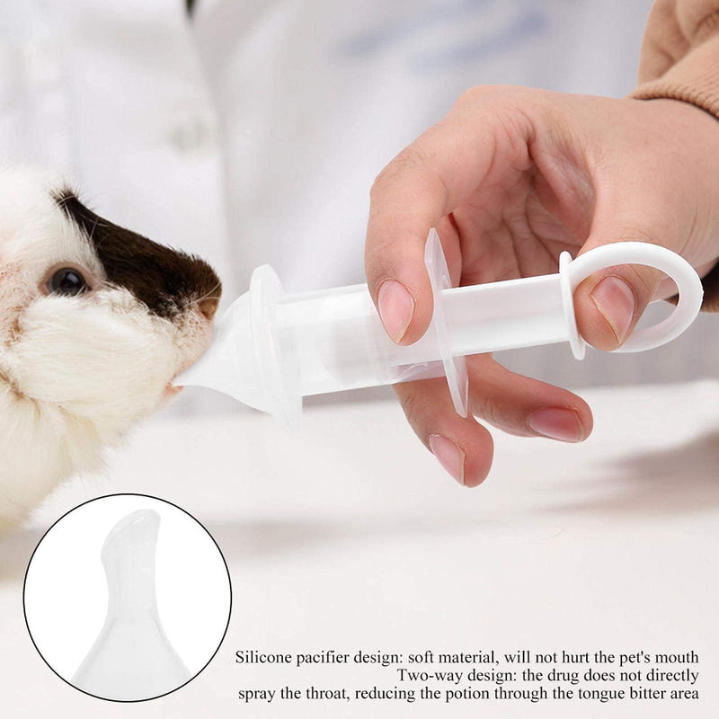 Pet Feeding Syringe Soft Tip Cat Dog Syringe Bottles for Pet Feeding Oral Syringe Pet Liquid Feeding Kit for Nursing Puppies and Kittens - BeesActive Australia