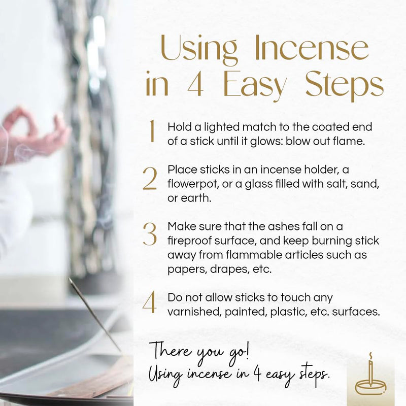 Gonesh - Extra Rich Scented Incense Sticks - Non-Toxic 10” Slow Burn Aromatic Sticks - Patchouli - 100 Pack Single 100-Stick Pack - BeesActive Australia