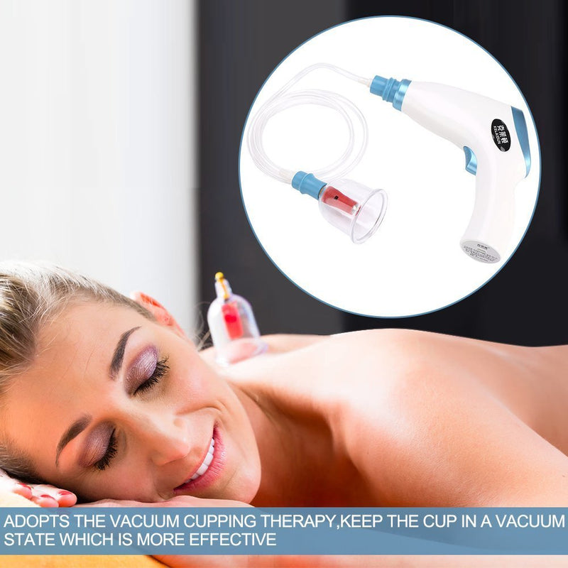 Vacuum Suction Cupping Kit, Cupping Therapy Set, Electric Vacuum Suction Cupping Kit Lymph Drainage Pain Relief Massage Cupping Set Health Care - BeesActive Australia
