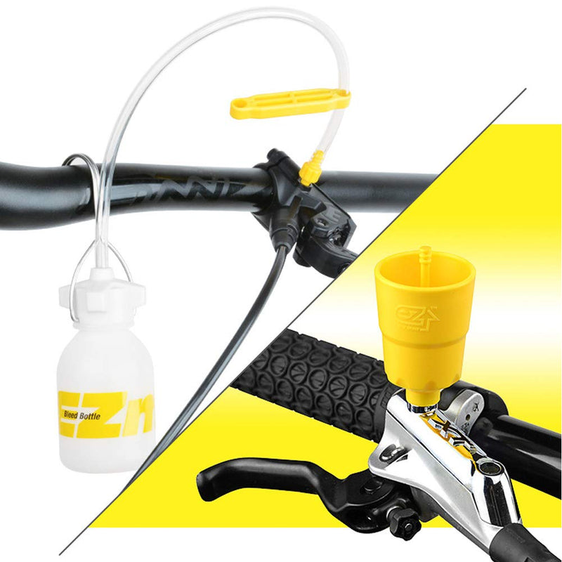 Brake Bleed Kit Bicycle Hydraulic Disc Brake Oil Mineral for Shimano, MAGURA, TEKTRO, SRAM Series Bike Brake Repair Tools metal joint - BeesActive Australia
