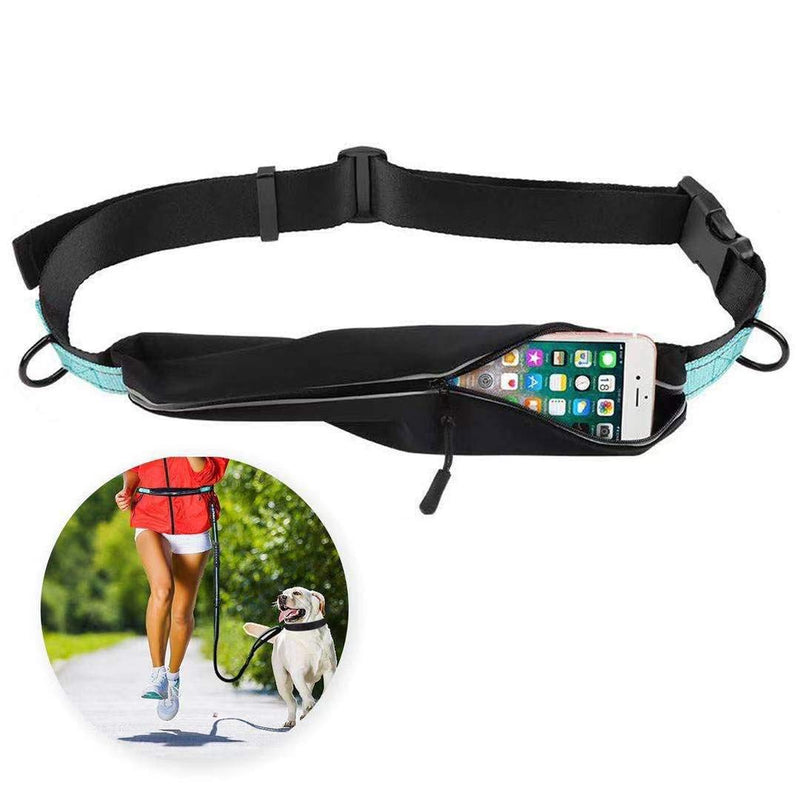 CamView Running Belt Fanny Pack No Bounce Waist Pack fits Large Phone Available for Hand Free Dog Leash Running with Puppy - BeesActive Australia