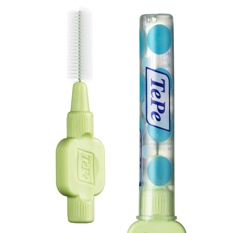 TePe Interdental Brushes Green Extra Soft (0.8Mm - Size 5) - Simple and Effective Cleaning of Interdental Spaces, 1 X 8 Brushes 8 - BeesActive Australia