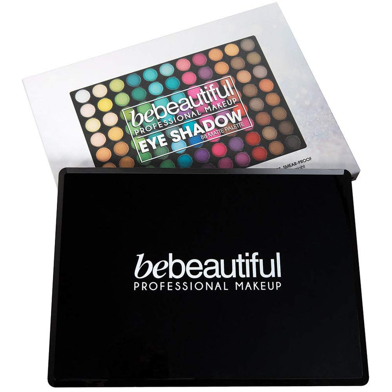 Bebeautiful Professional Makeup Eyeshadow Palette with Applicators, 88-Color Palette, Matte - BeesActive Australia