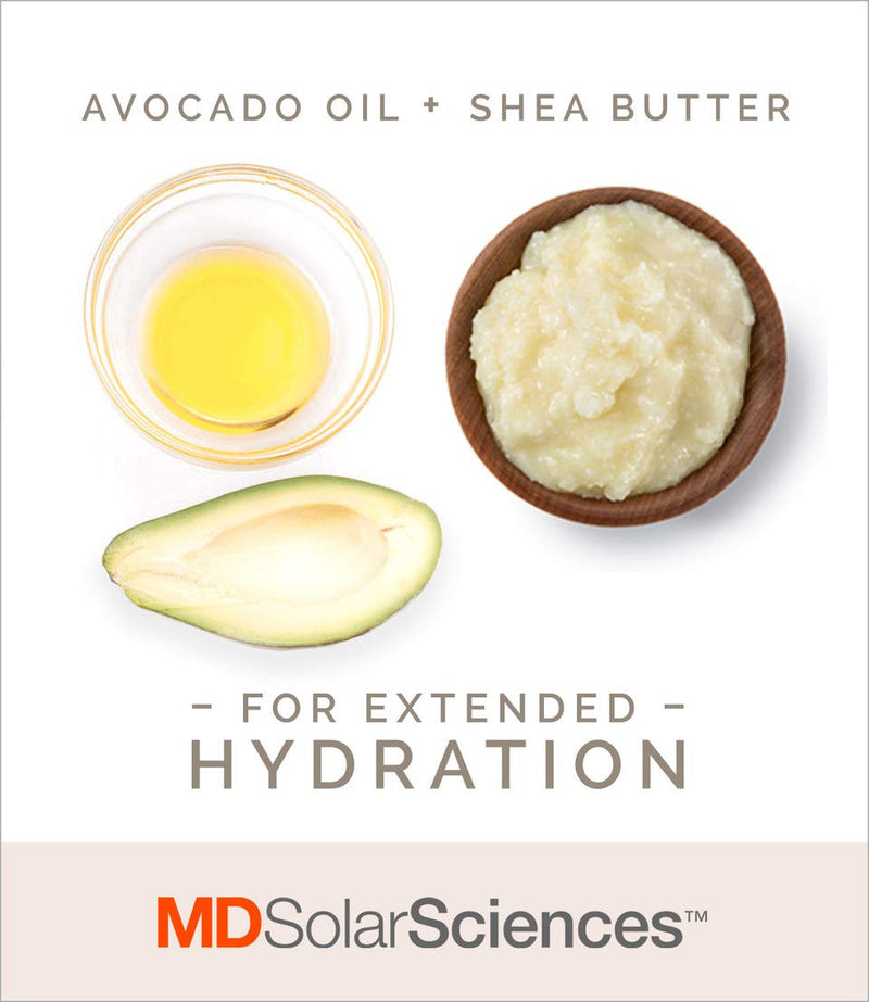 MDSolarSciences Hydrating Sheer tinted Lip Balm SPF 30, with avocado oil, vegan, 1 oz. Nude - BeesActive Australia