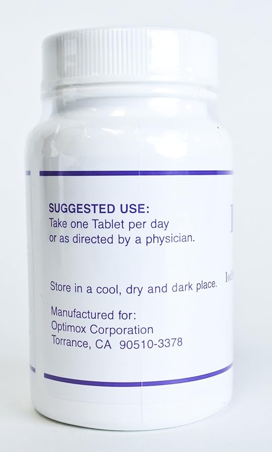 Optimox - Iodoral High Potassium Iodine/Iodide Supplement - 180 Tablets - BeesActive Australia