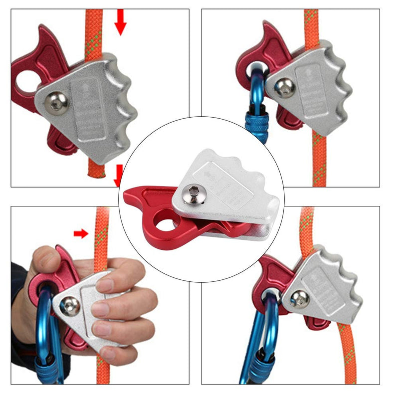 Keen so Rope Lock, Outdoor Climbing Equipment Falling Protector Fall Arrestor Safety Rope Self-Locking Device for Climbing Mountaineer Hammock Camping Outdoor Equipment - BeesActive Australia