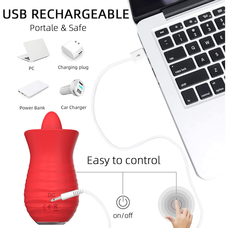 ALIDEAL CDCHQ Soft Vibratorter Woman Electric Adult Toys Vibrat.o.r Sensory Massager, 10 Vibrantoror Toy?Vibratorter Woman Vibrantorors, Toys4_Women Toys4couples Men & Women Toys4mens UK - BeesActive Australia