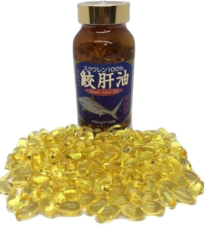 Kenkamura Shark Liver Oil (650 mg (450 mg Internal Liquid 450 mg) x 180 Tablets - BeesActive Australia