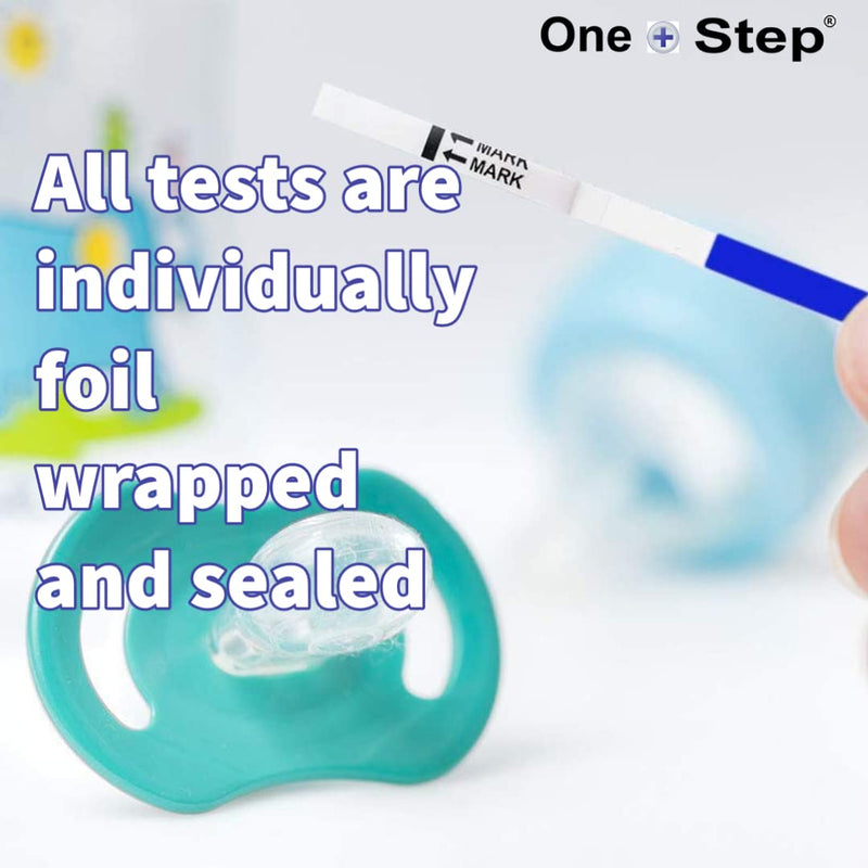 One Step: 10 Highly Sensitive 10mIU Pregnancy Test Strips (Tests up to 6 Days Earlier) - BeesActive Australia