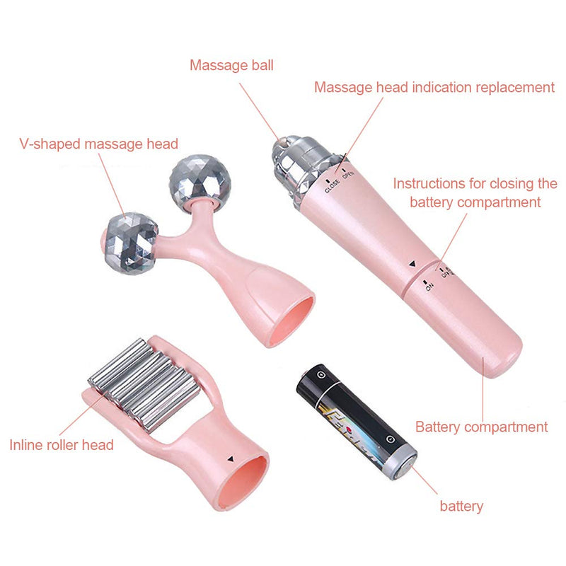 XDAMA Eyes Facial Massage Kits, Skin Roller Tools for Face, Eyeball, Neck, Body Massage, Gift for wife, mother and friend - BeesActive Australia