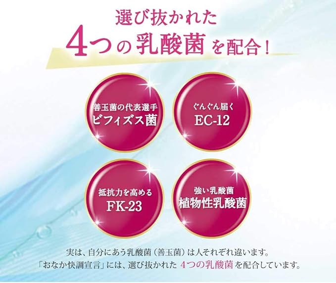 [Aishito Official] Declaration of good stomach [3116] Improved bowel movement Intestinal environment Lactic acid bacteria Bifidobacterium Dietary fiber [Food with functional claims] - BeesActive Australia