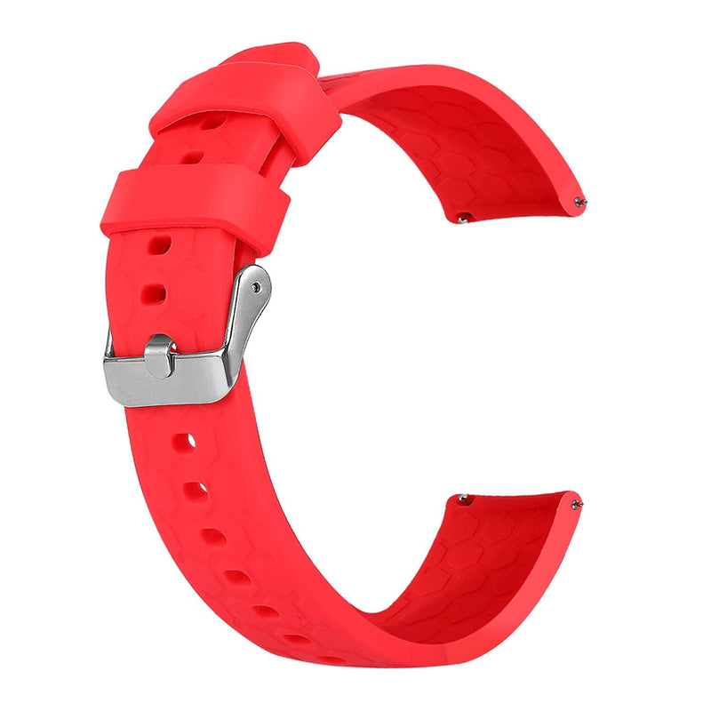 FitTurn 6Pack Bands Compatible with Willful SW021 ID205L ID205 Smartwatch Replacement 19mm Quick Release Strap Waterproof Soft Silicone Band Compatible with Letscom, Letsfit, Lintelek, Yamay Watch - BeesActive Australia