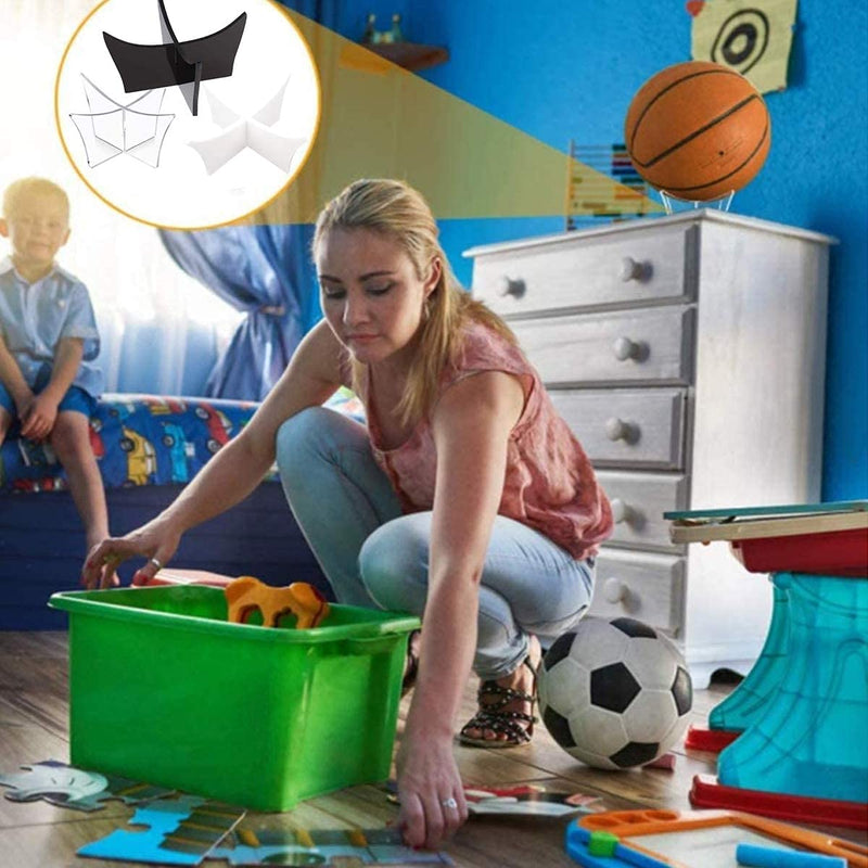 Football Display Stand,Acrylic Basketball Stand Rugby Ball Stand Clear Football Holder Sport Ball Display Case for Home School 12 * 12 * 6.4CM - BeesActive Australia