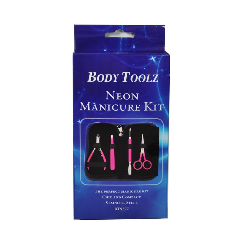 Manicure Kit Neon (Hot Pink) Hot Pink - BeesActive Australia