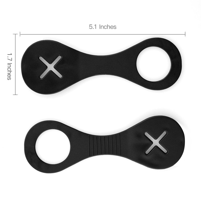 Okydoky Dog Poop Bag Holder Leash Waste Carrier Holder Bicycle (2 Pack) Medium - BeesActive Australia
