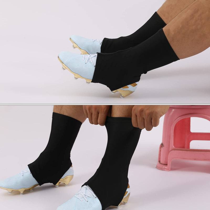 Spats Football Cleat Covers, Solid Spats Cleats Covers for Football /Lacrosse /Soccer Players, Youth Football Cleat Sleeve for Kids Teenagers Youths and Adults ,Keeps Cleats Tied and Turf Pellets Out S/M (Shoe Size 5-8) - BeesActive Australia