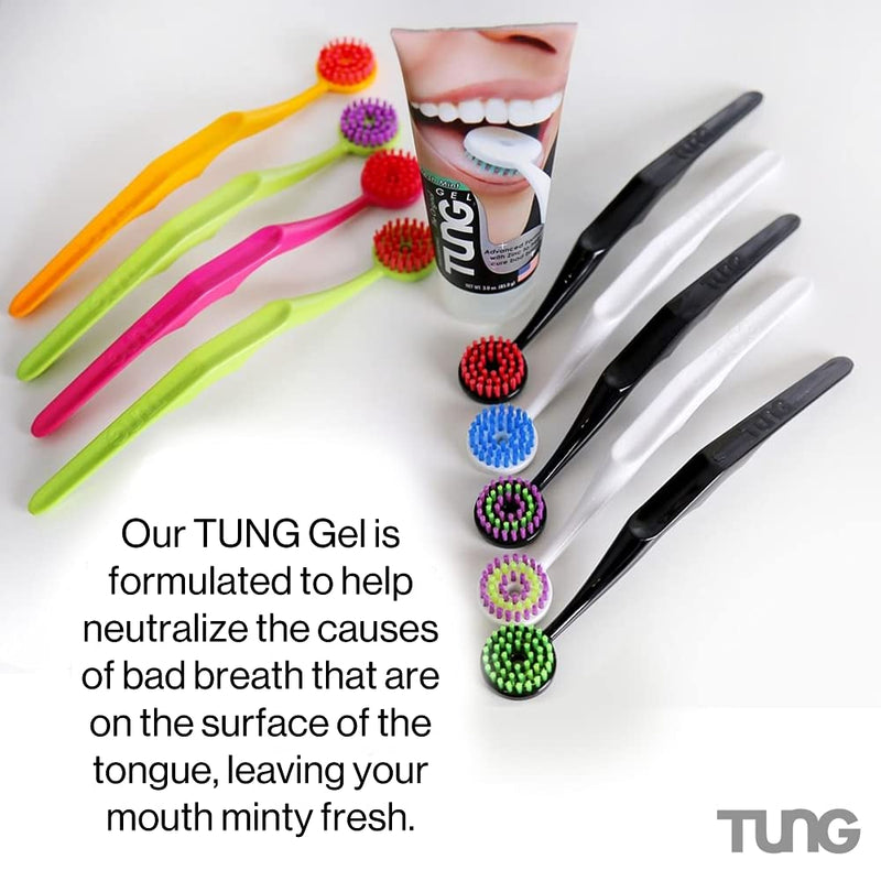 Tung Fresh Mint Tongue Cleaner Gel - Pack of 4 - BeesActive Australia