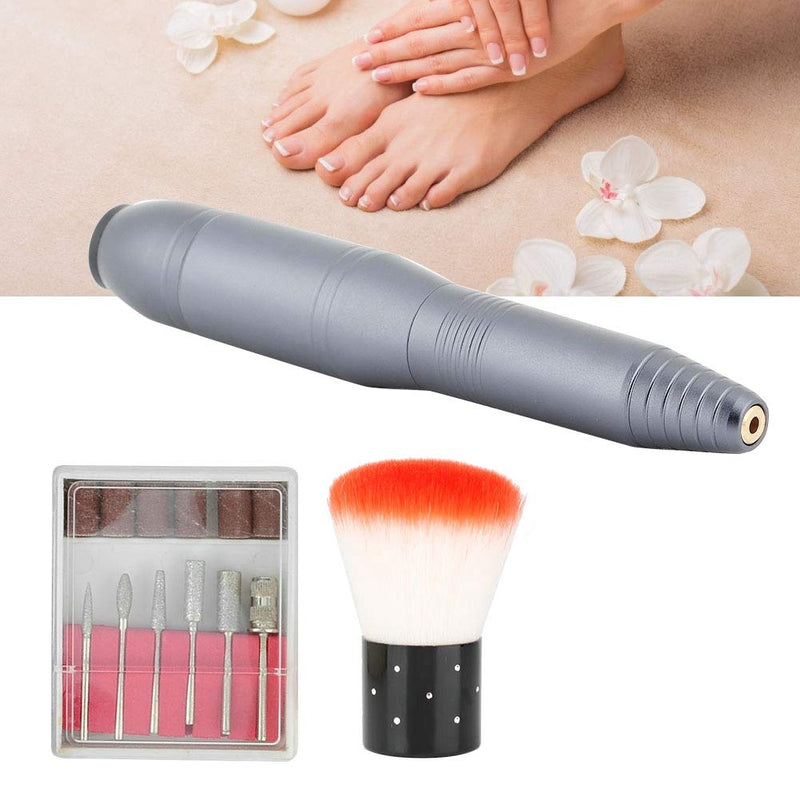 11-Piece Electric Manicure & Pedicure Set with Brush, 15000RPM Electric Nail Drill Machine Handle Manicure Handpiece for Nail Polishing Machine(US) US - BeesActive Australia