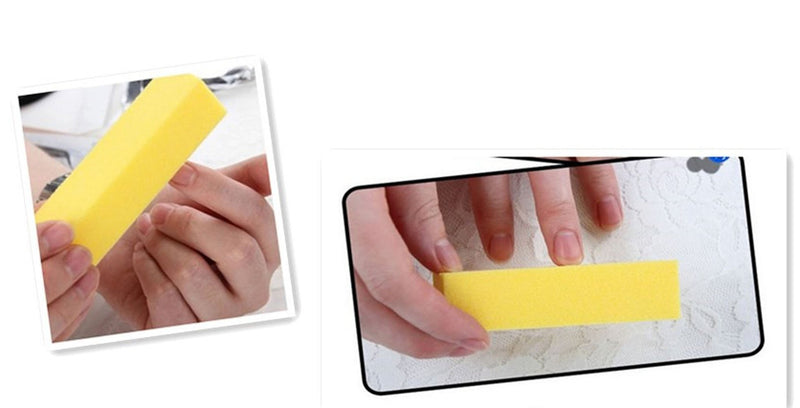 yueton Pack of 10 Buffing Sanding Buffer Block Files Pedicure Manicure Nail Art Tips Tool - BeesActive Australia