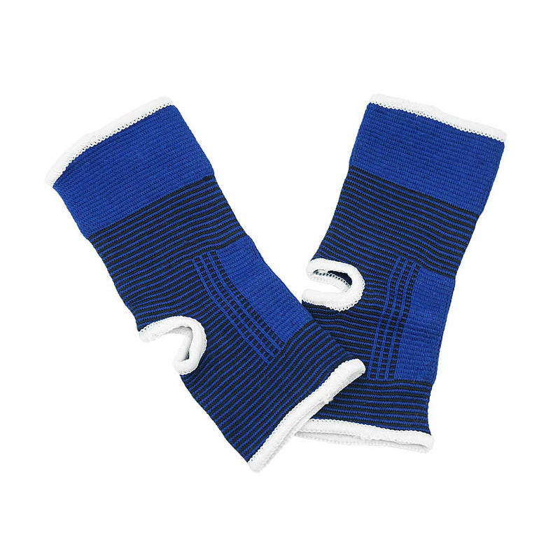 Luwint kid Compression Ankle Brace - Knitted Ankle Sleeve Sock Support for Sprains Arthritis Tendonitis Running Fitness, 1 Pair Blue Ankle - BeesActive Australia