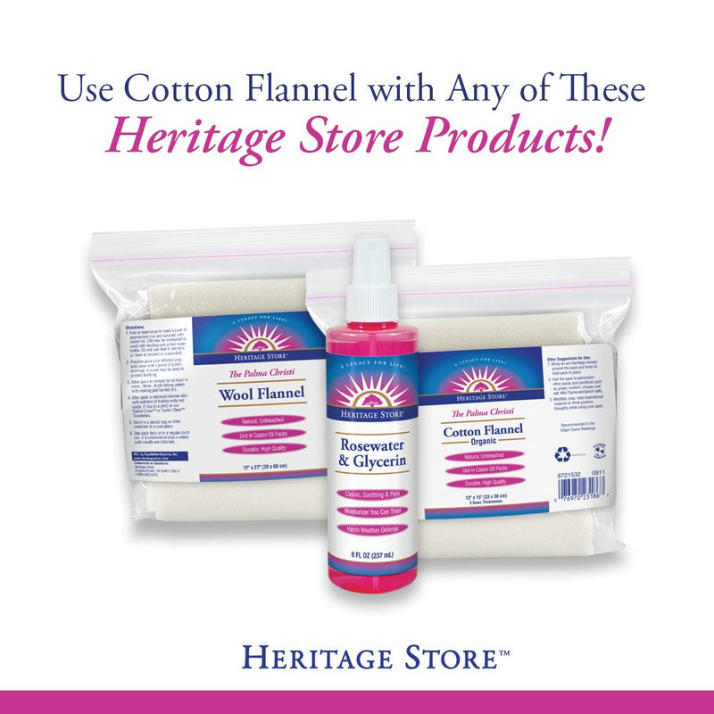 Heritage Store Palma Christi Roll-on Castor Oil | Cold Pressed, No Hexane & Unscented | 3 oz - BeesActive Australia