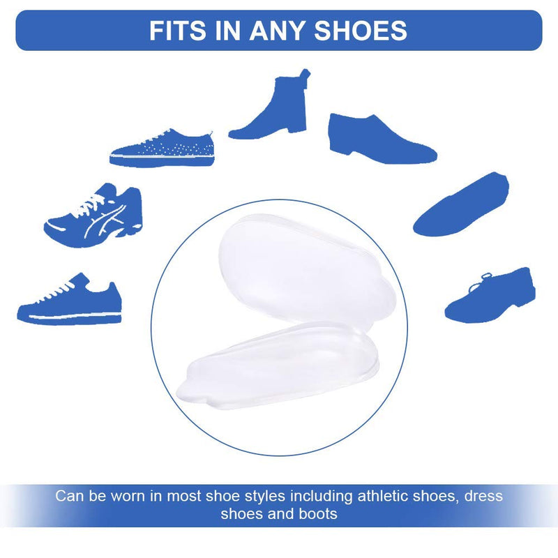 Women Men Shoes Insoles Heel Lift Insert Pad Cushion O/X Legs Correction Support Cups - BeesActive Australia