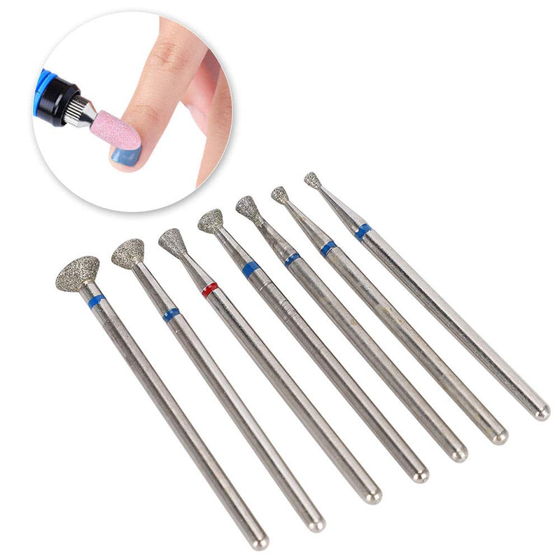 Nail Drill Bits, Nail Polishing Tool Electric Manicure Grinding Head Tool Multi-Functional Nail Art Manicure Drill Bits(03) - BeesActive Australia