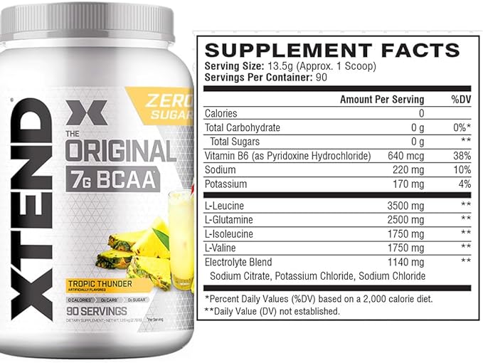 Scivation Xtend BCAA Powder - BeesActive Australia