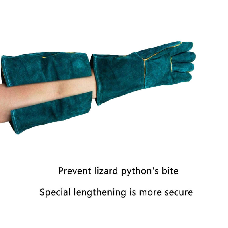 PeSandy Animal Handling Gloves Bite Proof, 60CM Durable Bite Resistant Gloves for Bathing,Grooming,Welding, Handling Dog/Cat/Bird/Snake/Parrot/Lizard/Reptile- Scratch/Bite Resistant Protection Gloves - BeesActive Australia