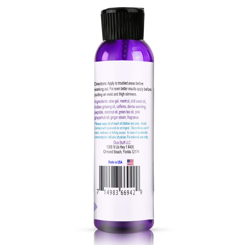 Diva Stuff Slimming Gel Cream For Use With Waist and Thigh Trainers - 4 Ounce - BeesActive Australia