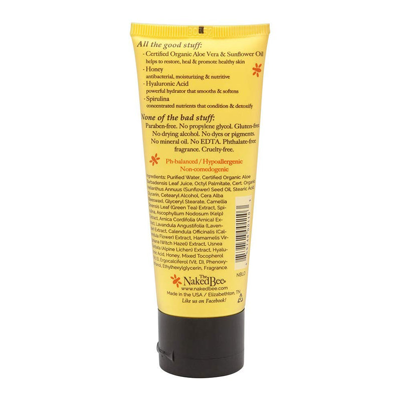 The Naked Bee Intensive Care Moisturizer, Orange and Honey Blossom Hand and Body Lotion for Women, 2.25 Ounce - BeesActive Australia